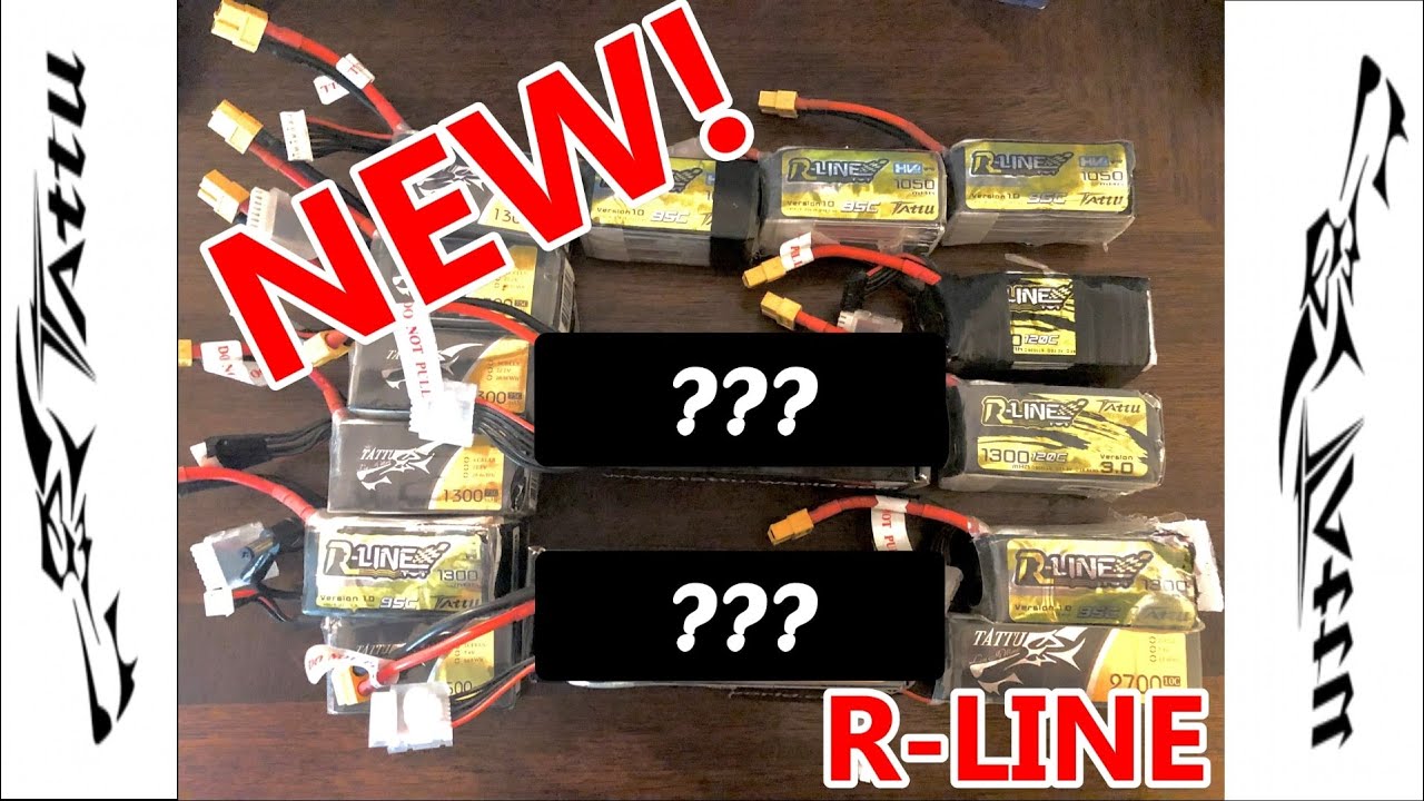 *NEW* Tattu R-line 6s 1000mah battery Design?! (Lets Talk Tattu)
