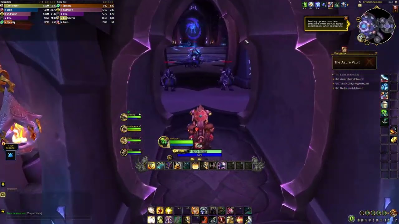 Heroic Azure Vaults - Protection Paladin - Tier Set - Dragonflight Beta