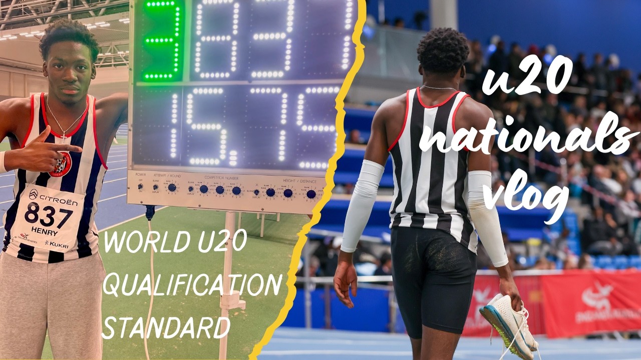 I jumped the world u20 standard | u20 Nationals vlog