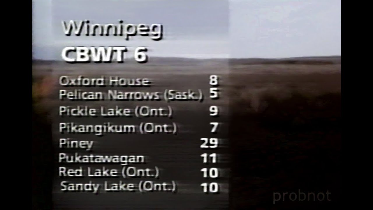 CBC Winnipeg, Sign off and Station ID [2006]