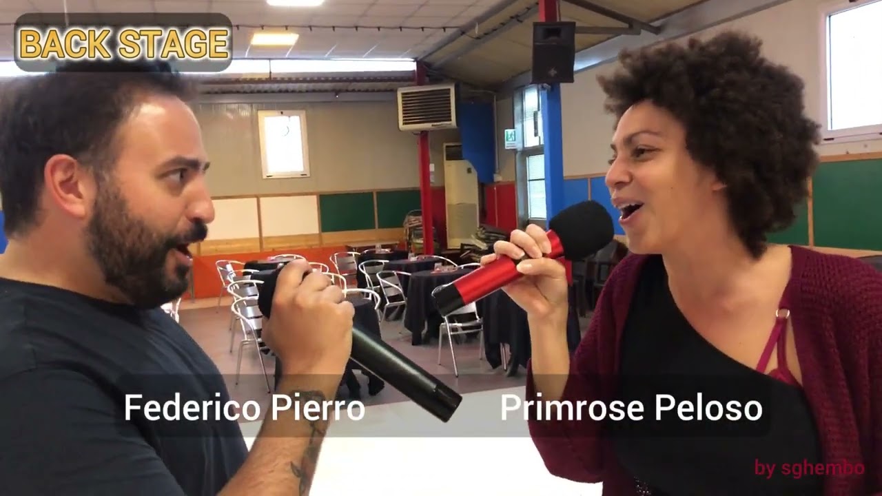 Primrose Peloso & Federico Pierro - backstage