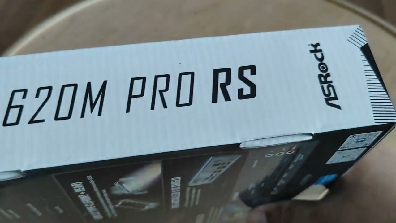 แกะกล่อง รีวิว เมนบอร์ดAM5 ท้ายสวยดูโปร ประหยัดแต่ครบ มีRGB Asrock A620M PRO RS 2024 UNBOX REVIEW