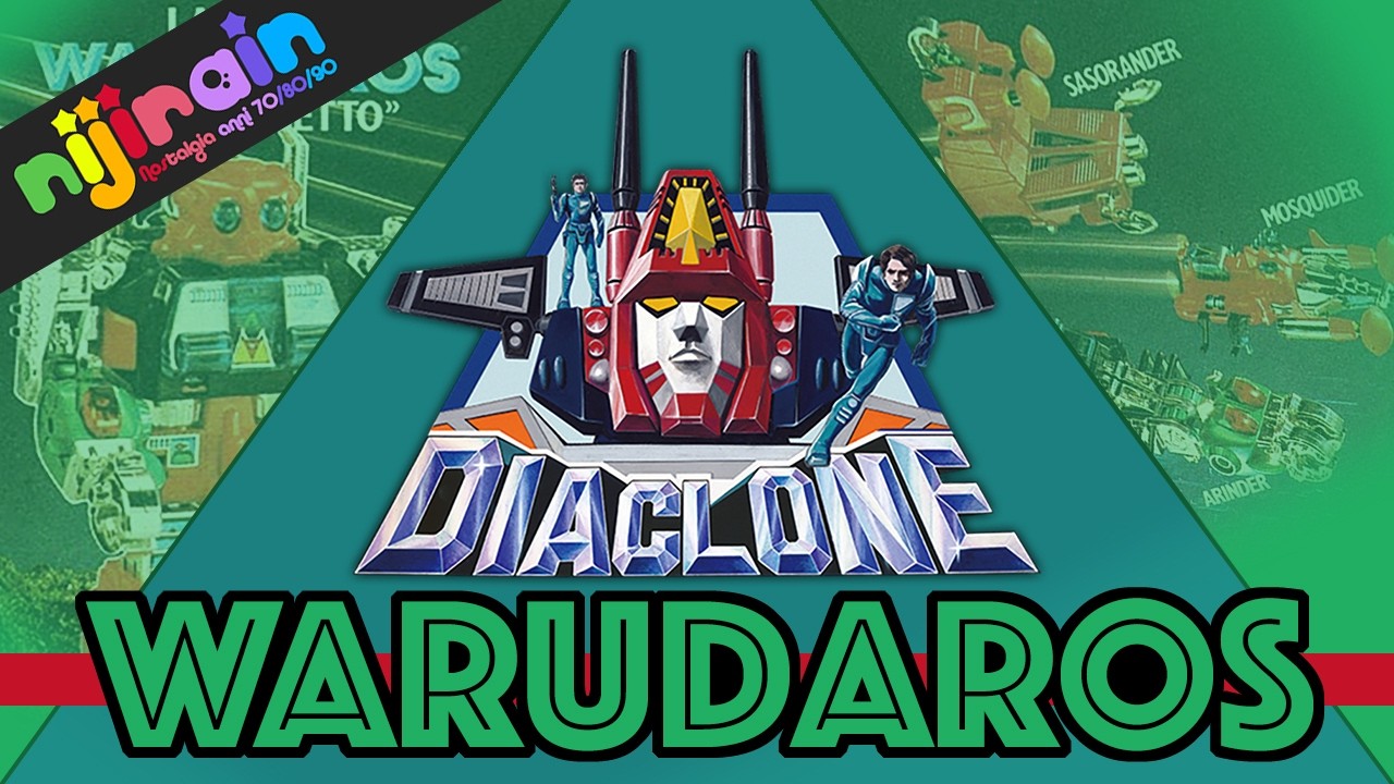 DIACLONE Warudaros - Nijirain Giocattoli anni 70/80/90