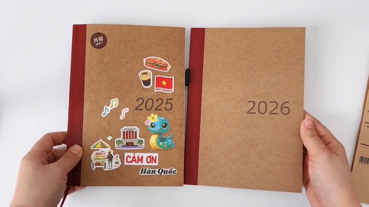 나의 2026 다이어리 먼슬리 꾸미기 #다이어리꾸미기 #무인양품