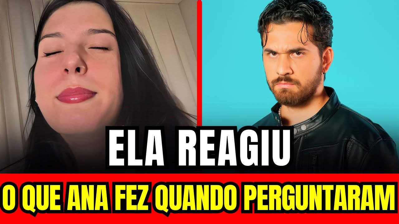 ANA CASTELA REAGIU QUANDO PERGUNTARAM SOBRE GUSTAVO MIOTO E O VÍDEO VIRALIZOU