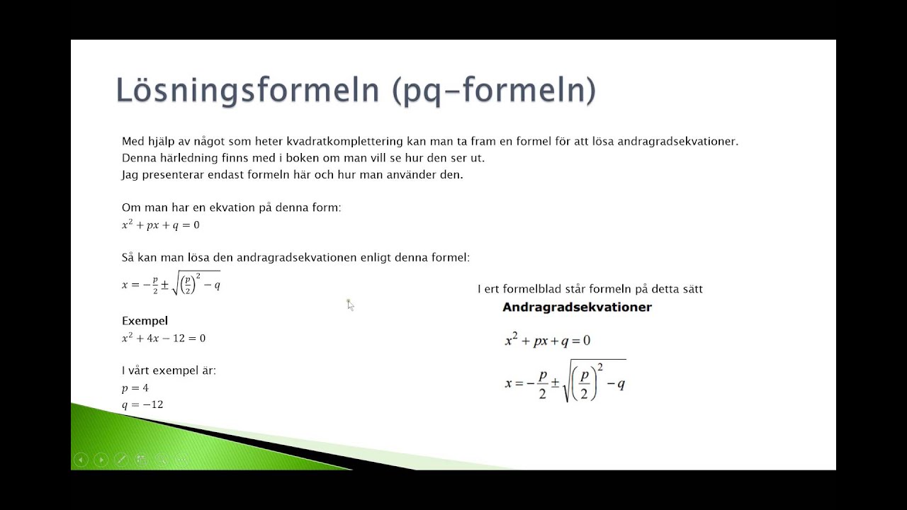 Matematik 2b   Sammanfattning   Kapitel 1