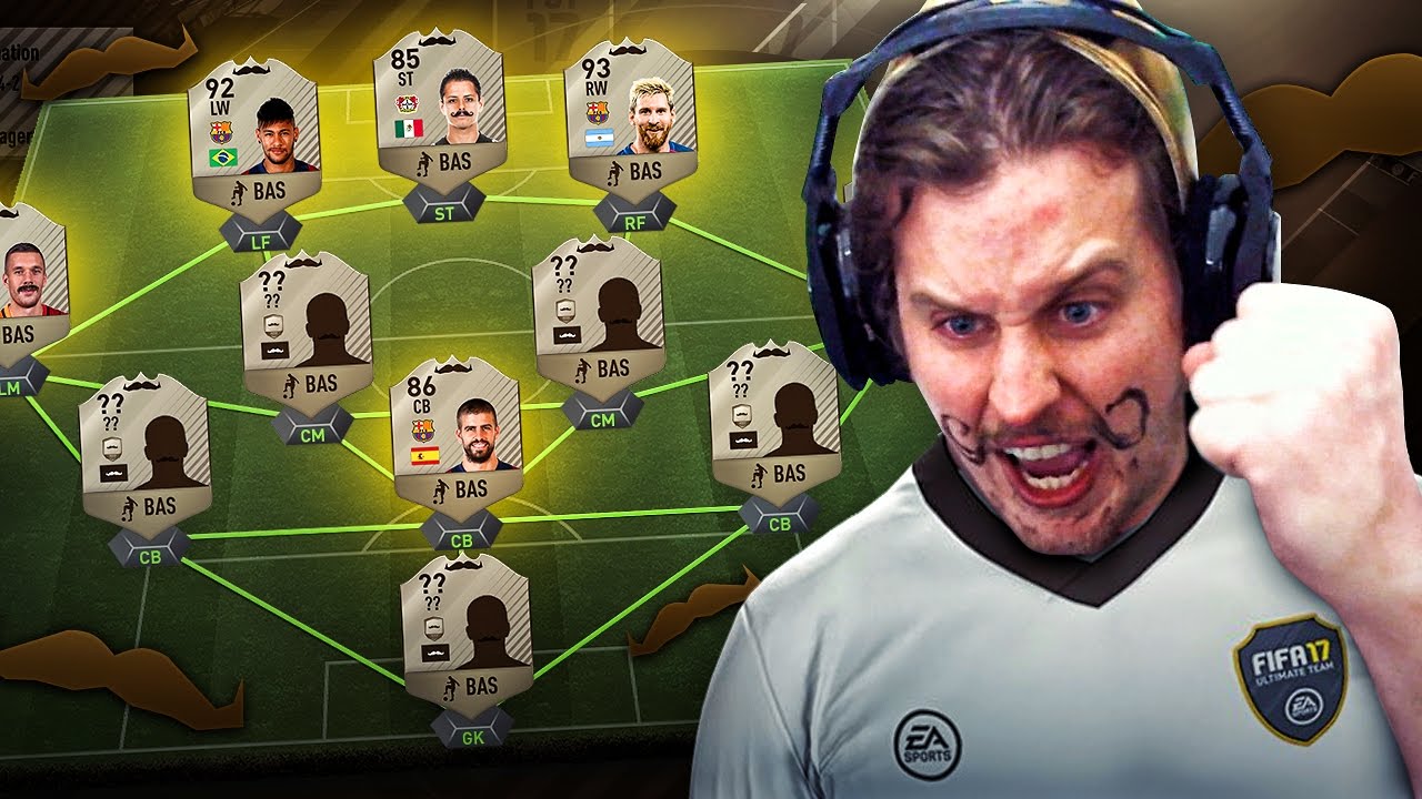 OUR FIRST EVER MOVEMBER A TEAM FULL OF BEARDS CHALLENGE! FIFA 17 ULTIMATE TEAM