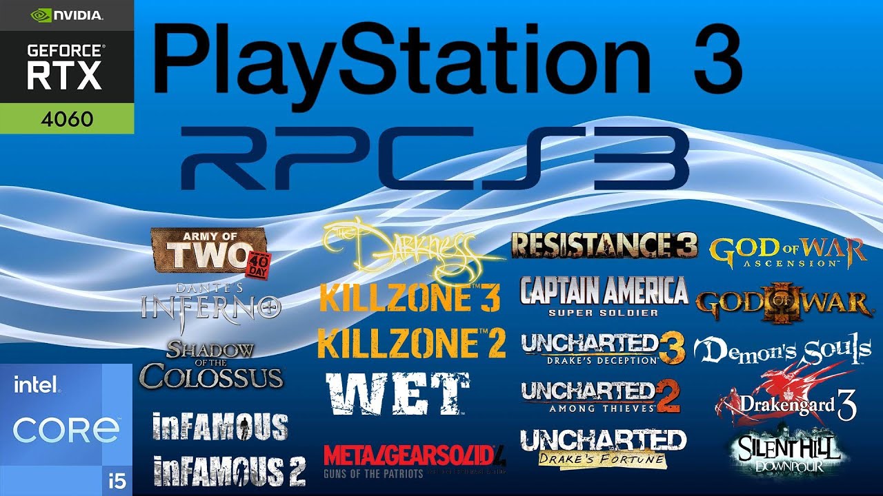 20 Best PS3 Games on PC | RPCS3 Performance Test | RTX 4060 + i5-12400F (2026)