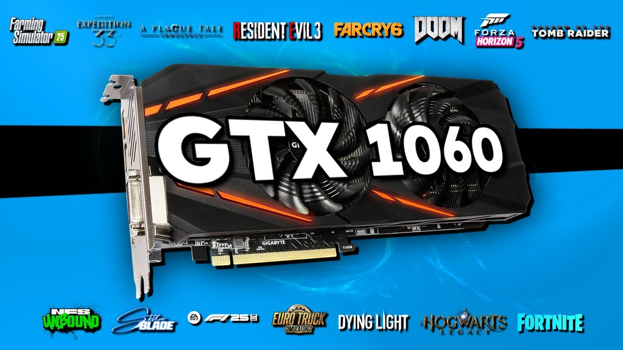 GTX 1060 + i3 10100F in 2025 / TEST in 15 GAMES!