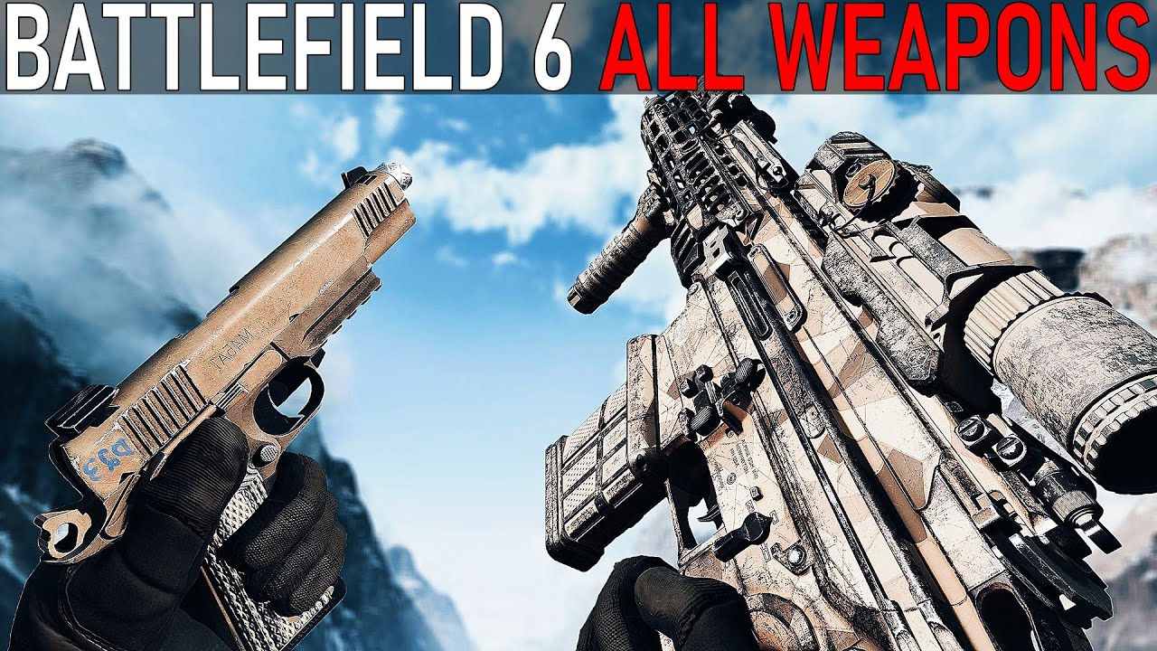 Battlefield 6 All Weapon Reload Animations