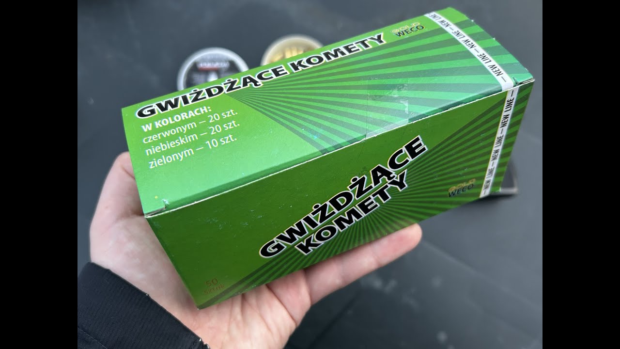 Race Pistoletowe GWIŻDŻĄCE GWR40 Gold Weco - www.SklepZpetardami.pl