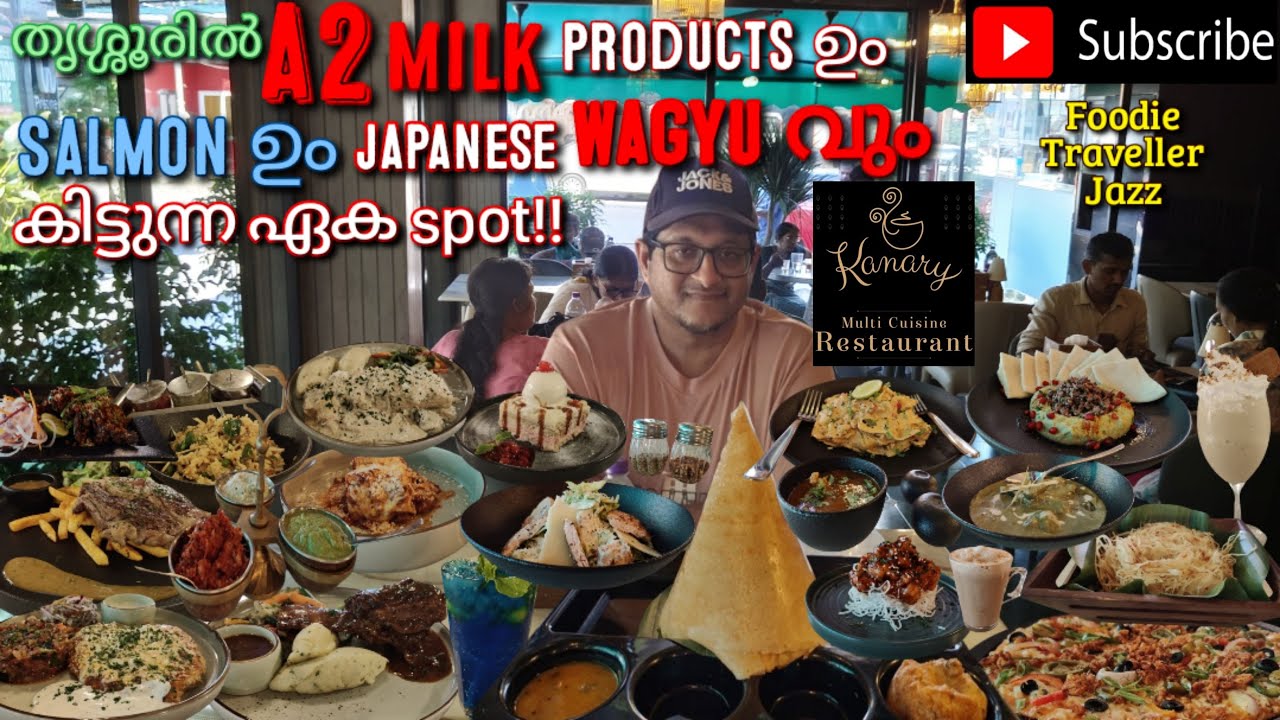 KANARY RESTAURANT, KOORKENCHERY, THRISSUR/ ഇത്രയ്ക്കും Variety ഉള്ള food വേറെ എവിടേം കണ്ടിട്ടില്ല 😱😍