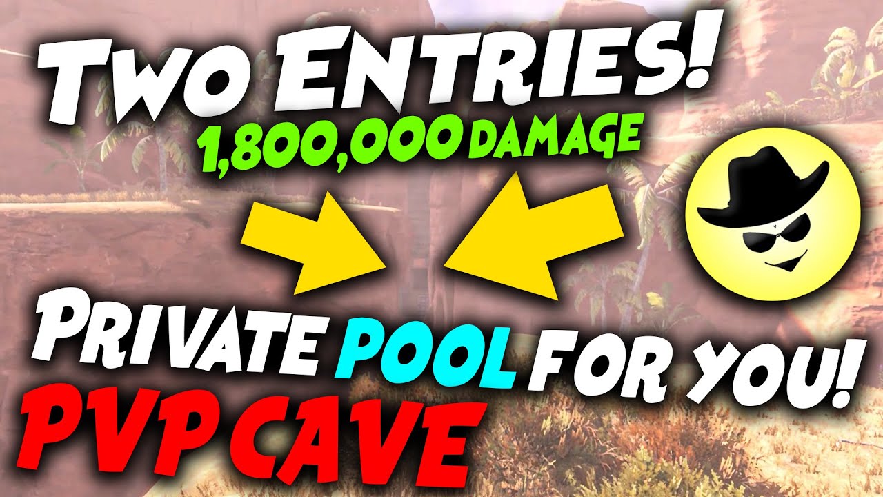 TWO ENTRIES PVP CAVE - 1.800.000 TOTAL DAMAGE | CONAN EXILES ISLE OF SIPTAH