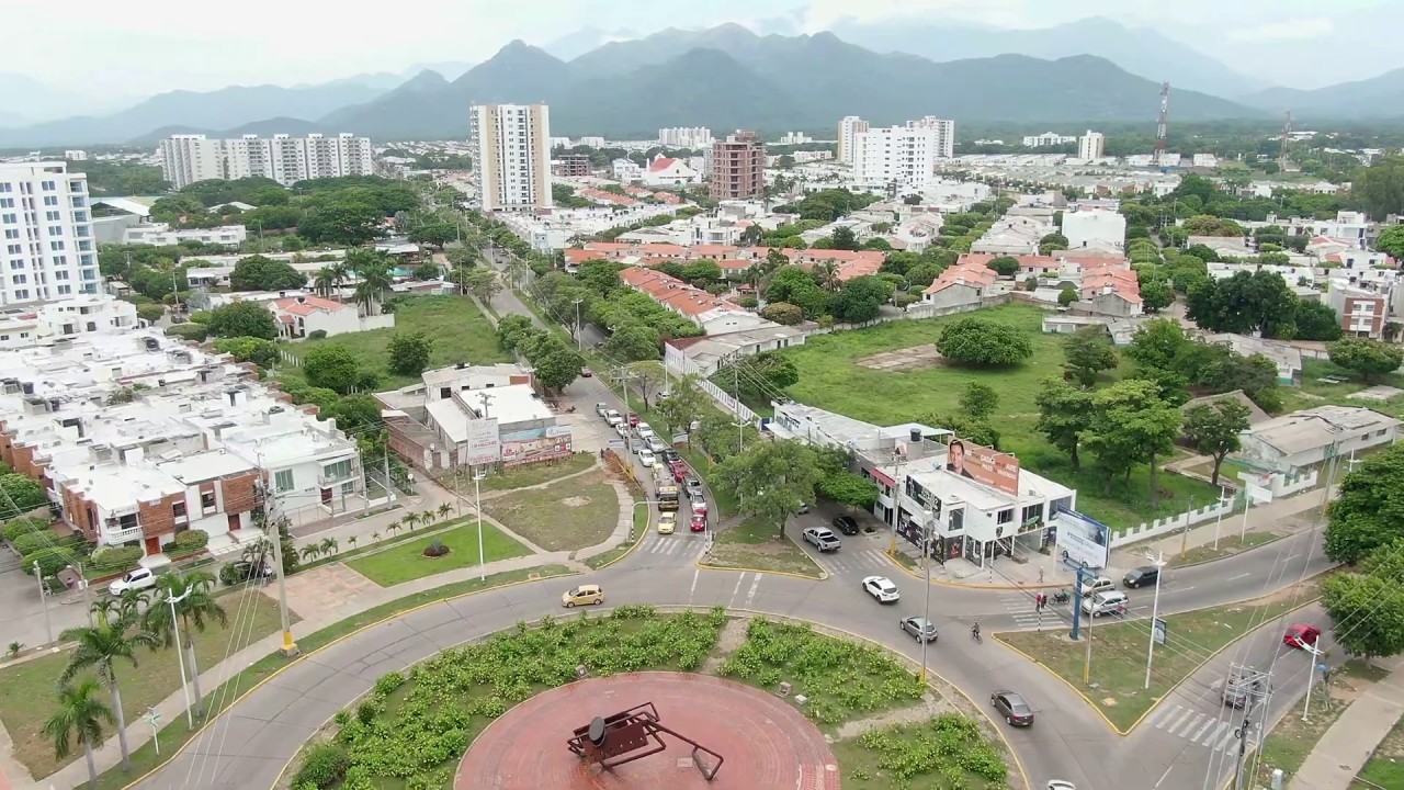 VOLANDO EN DRONE MAVIC 2 ZOOM 4K , VALLEDUPAR - CUNA DEL VALLENATO