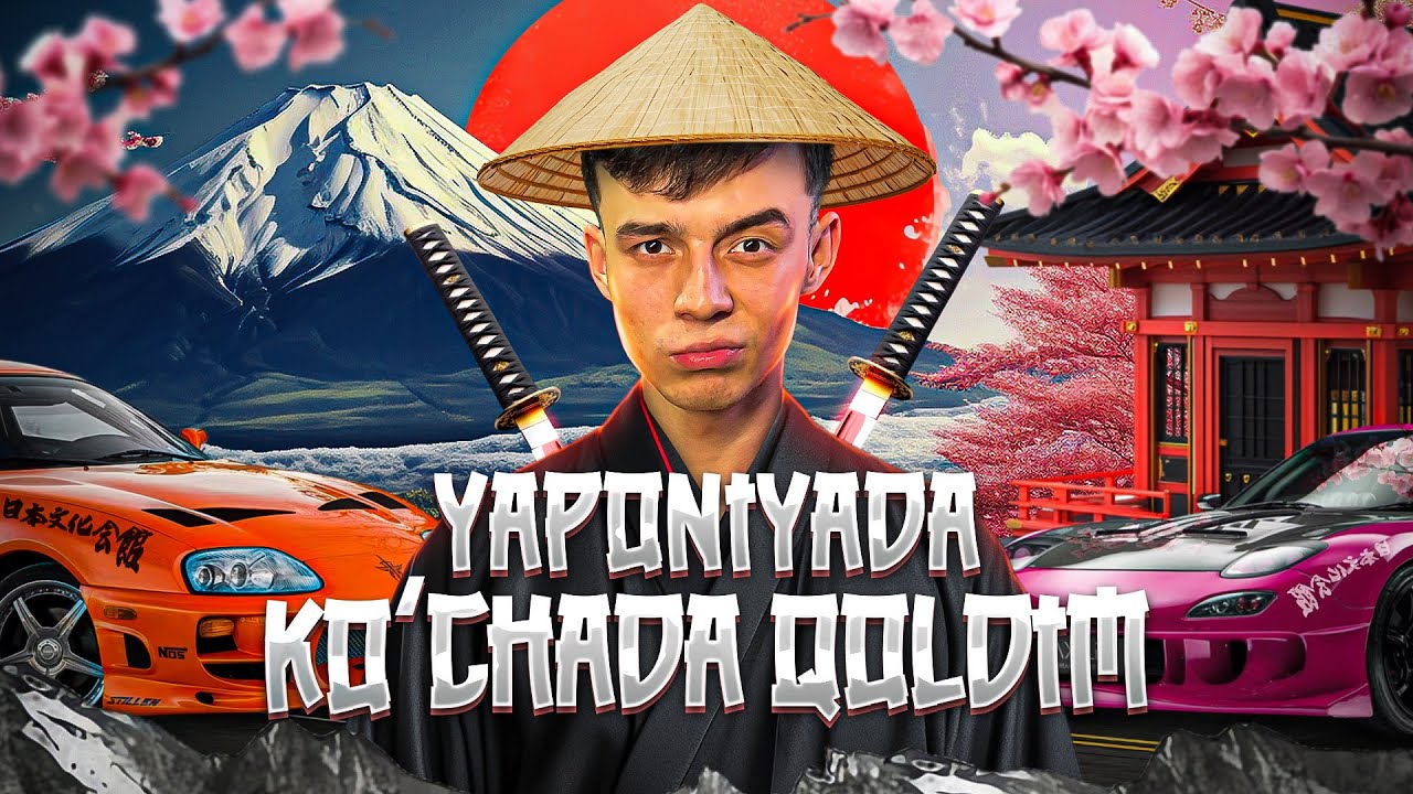 Yaponiya Vlog | Bir o’zim Tokyoda ko’chada qolib ketdim