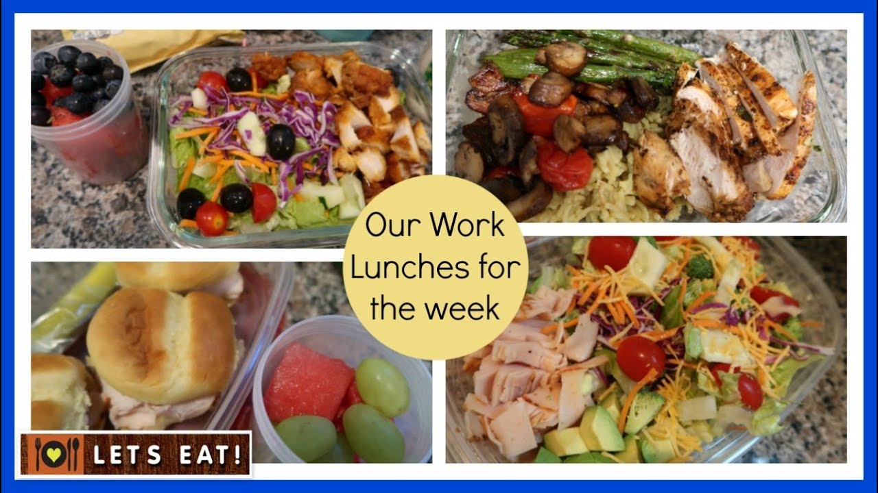 What we Ate for Work Lunches this week | Lunch Ideas for Anyone!