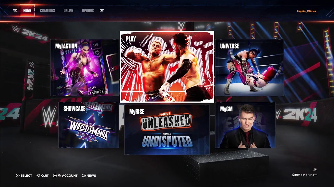 WWE 2K24 LIVE GAMEPLAY PS5Broadcast !