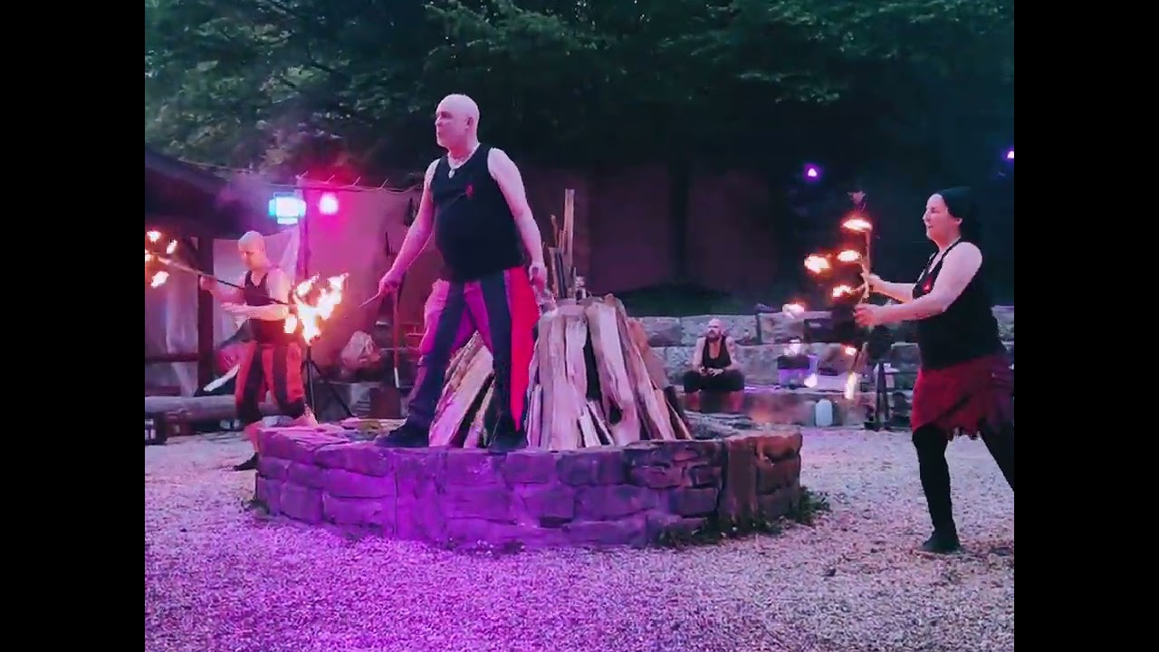 Feuershow 2023 Walpurgisnacht bei den Hexen vum Grobrunn