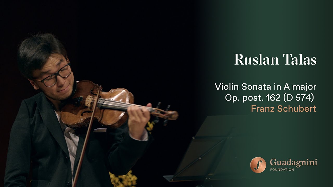 Ruslan Talas – Schubert: Violin Sonata in A major, Op. post. 162 (D 574) | SIVC 2024