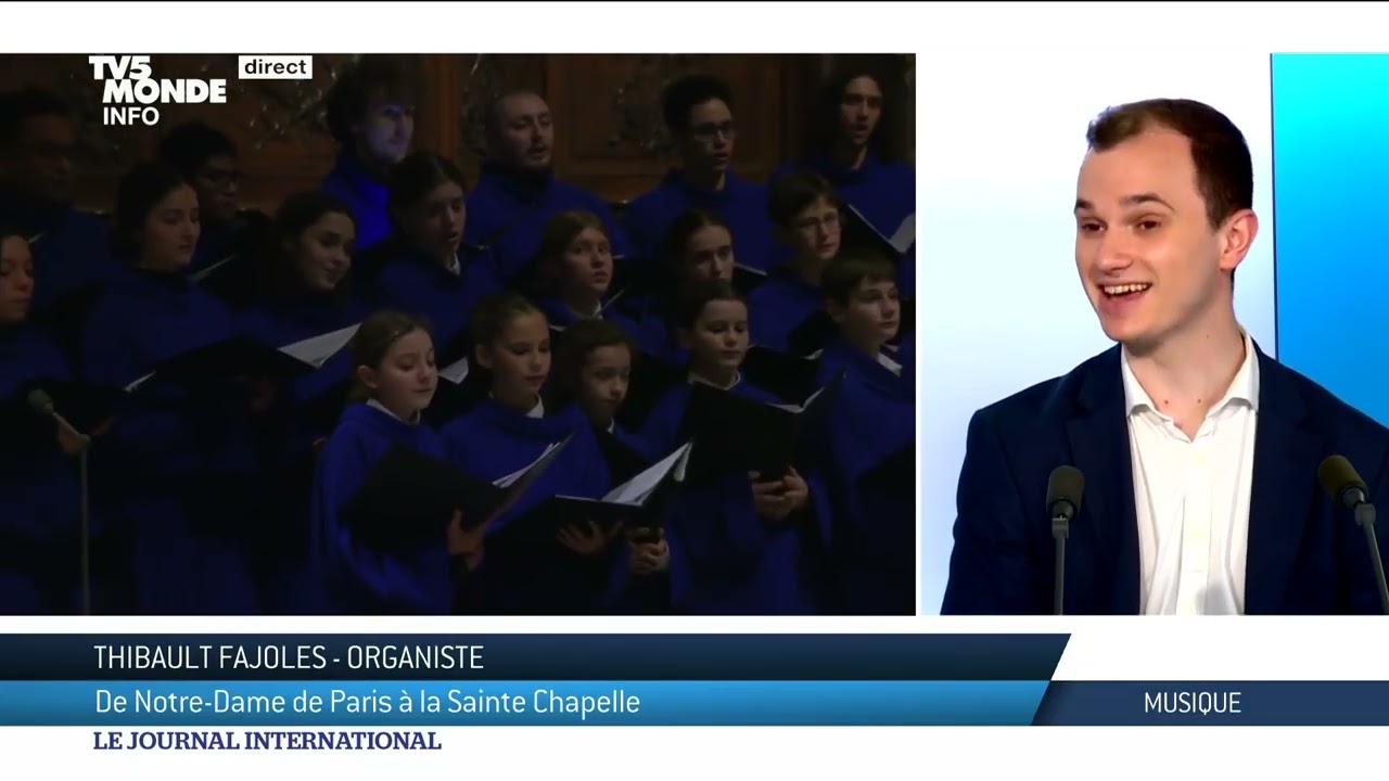 Thibault Fajoles, le nouvel organiste de Notre-Dame de Paris