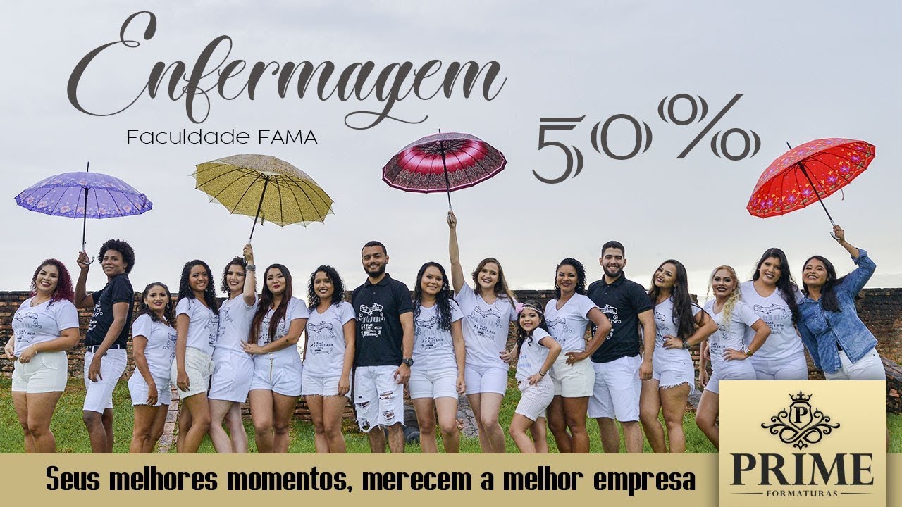 Aftermovie | Ensaio Fotogr&aacute;fico Prime - Enfermagem FAMA - 50%