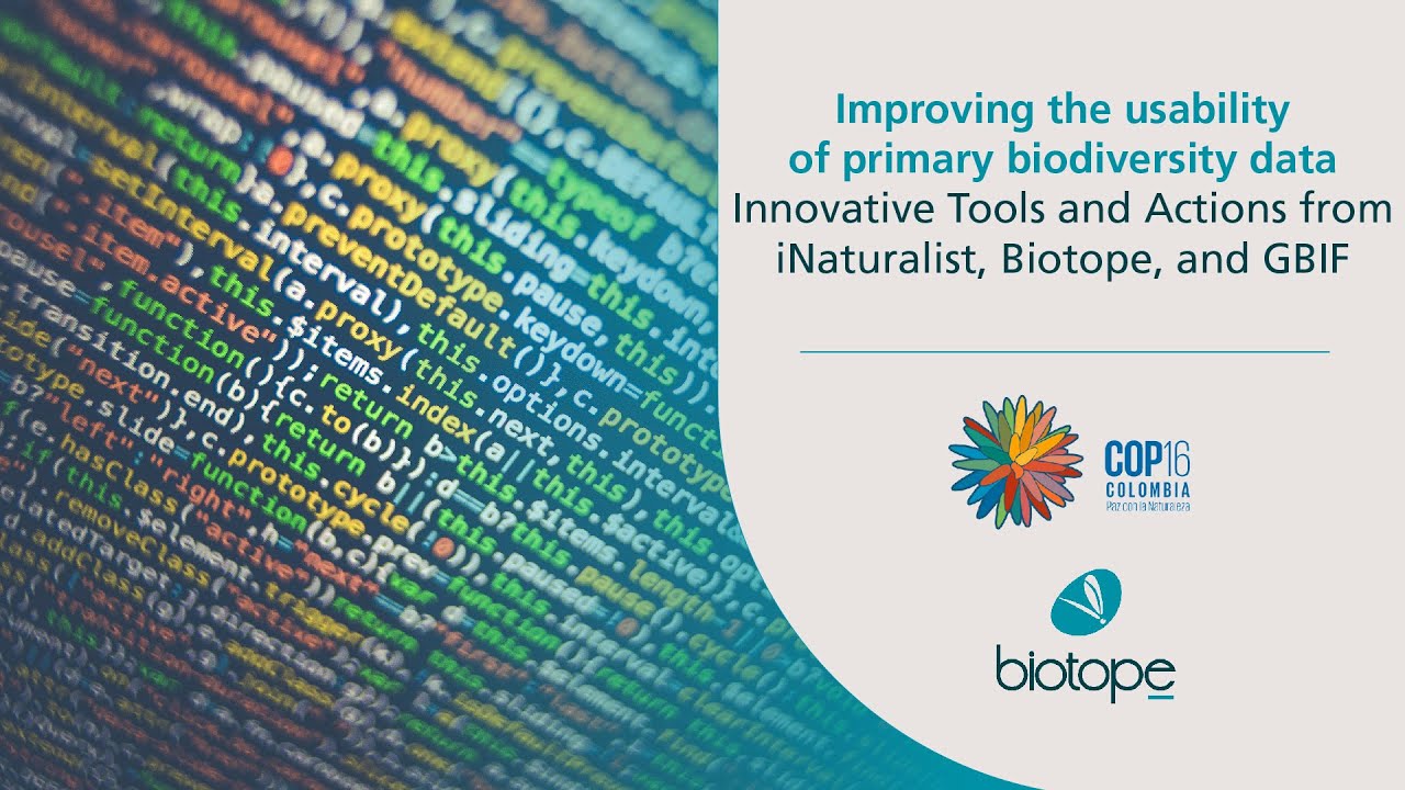 Improving the usability of primary biodiversity data - Innovative Tools and Actions from iNaturalist
