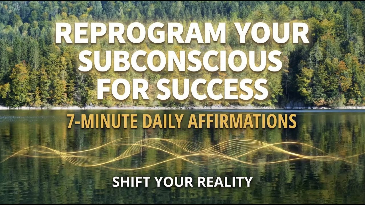Reprogram Your Subconscious for Success | 7-Minute Daily Affirmations | Shift Your Reality