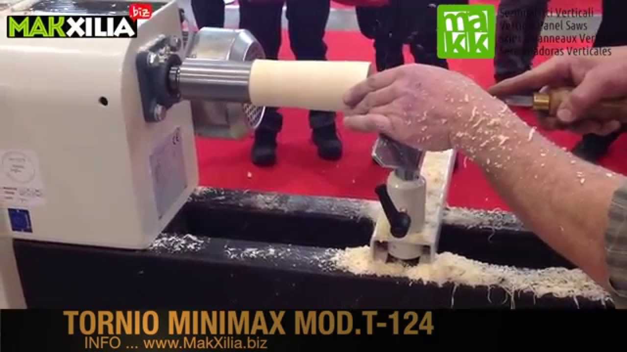 TORNIO DA LEGNO MINIMAX (SCM) T124. TOUR A' BOIS MINIMAX T124
