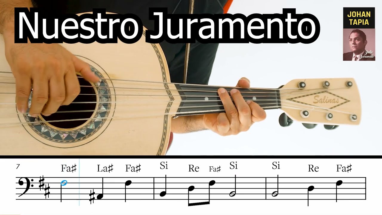 Nuestro Juramento - Julio Jaramillo (Guitarron)