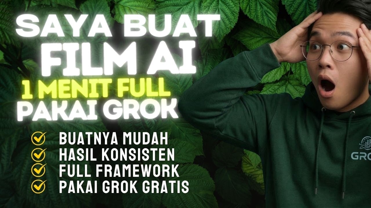Cara Membuat Video AI Panjang Secara Konsisten dengan Grok (Workflow Otomatis dari Nol)