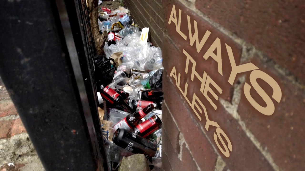 Alleyways anonymous 🍷 |  Litter picking ep.55