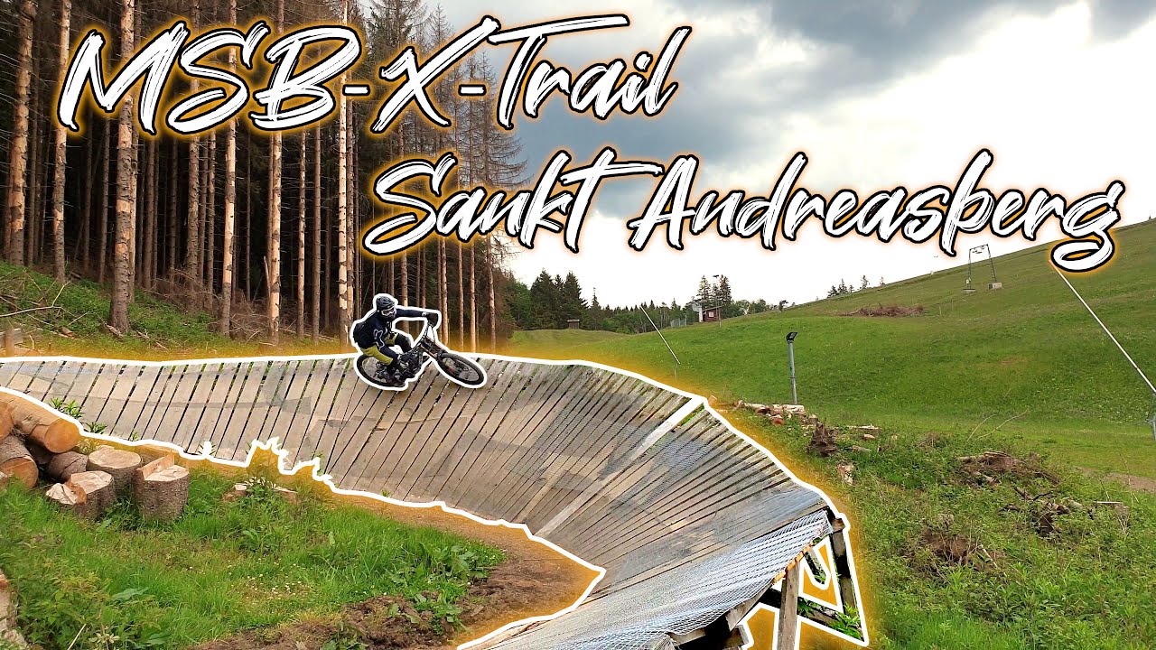 Wallrides und Holzbauten - Bikepark MSB-X-Trails Sankt Andreasberg im Harz