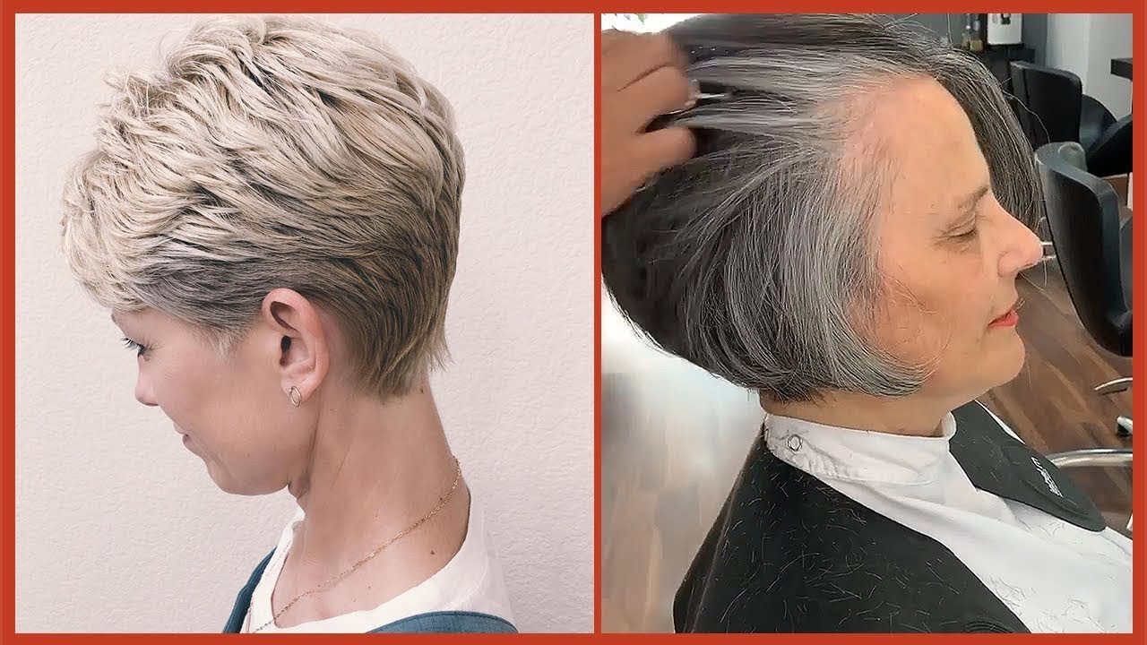 CORTES de CABELO CURTO para MULHERES de 50 ANOS