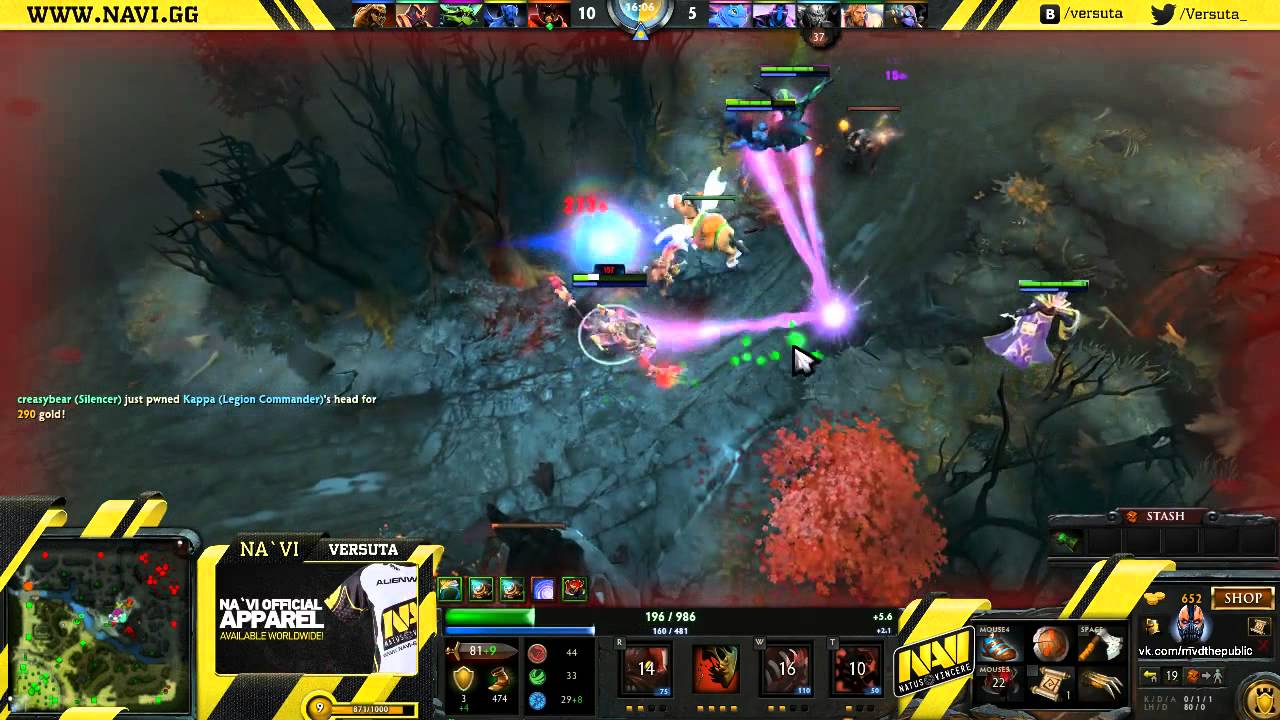 VeRsuta Stream [14.08.2014] - Lifestealer - Четвертая игра