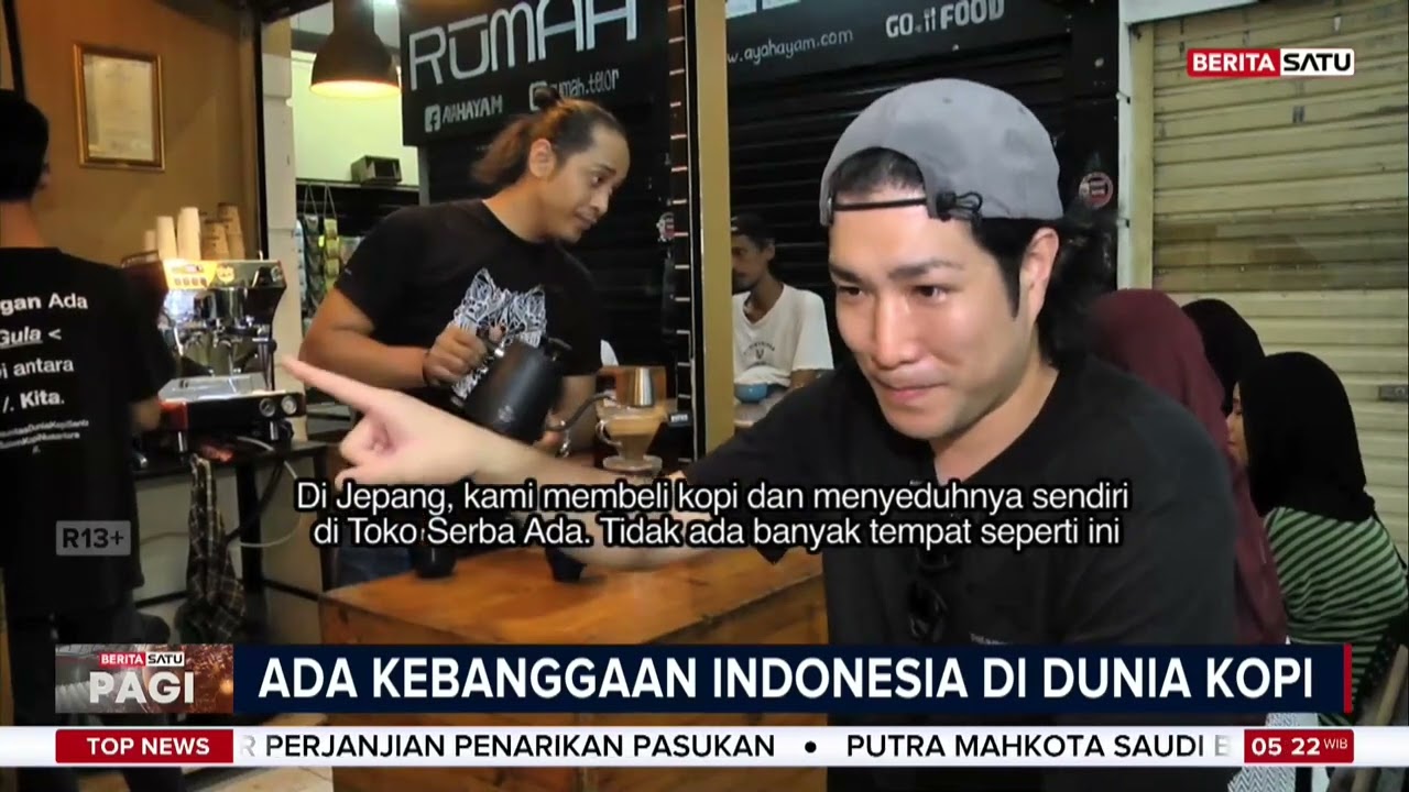 Dunia Kopi Milik Pak Suradi di Pasar Santa Mengantar Kopi Indonesia Mendunia | Beritasatu