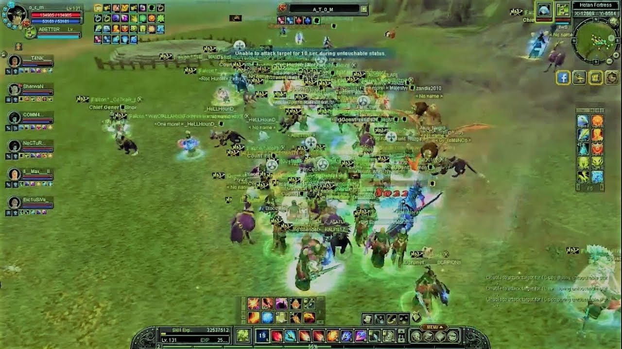 Silkroad Online - Hotan Fortess War 2018 ( ALLianCE - Falcon )