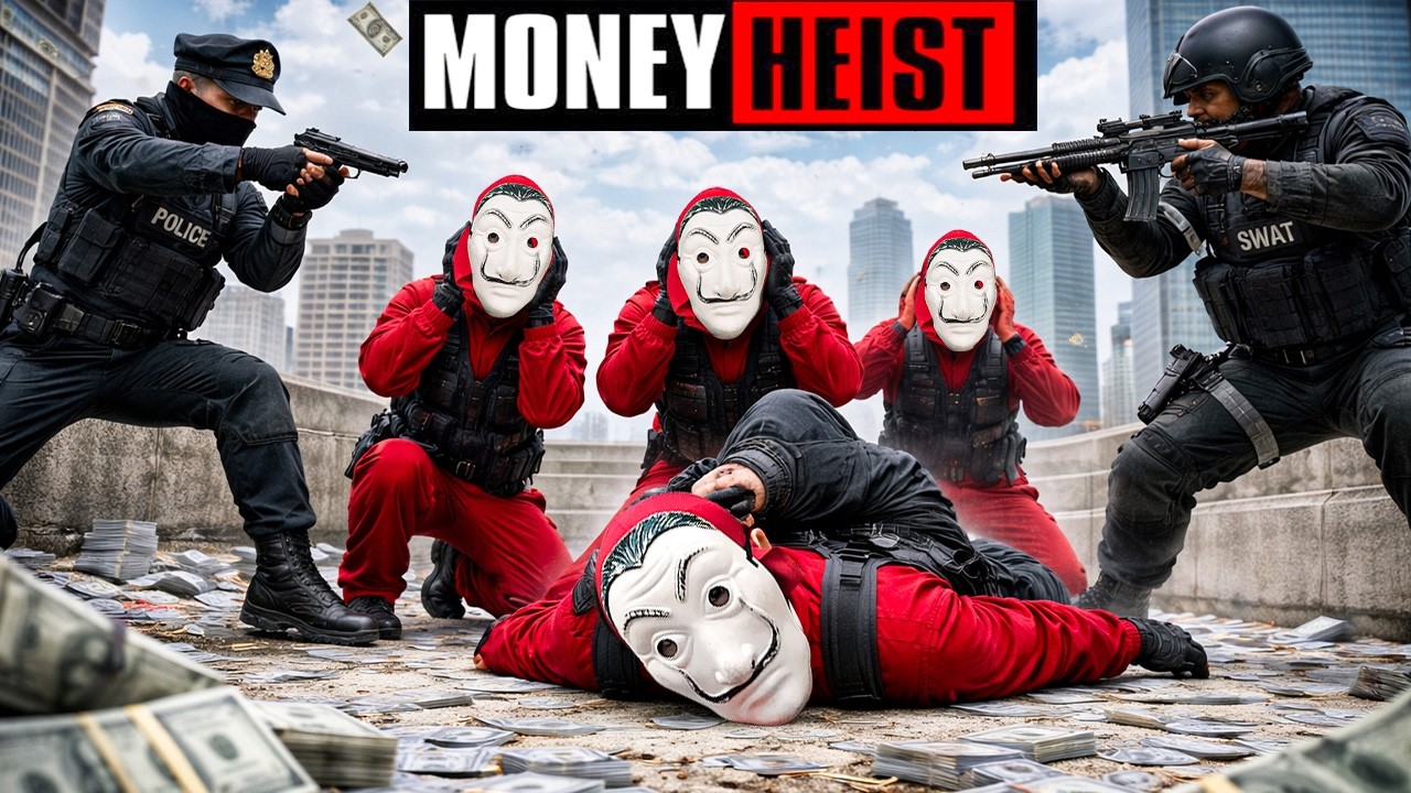 PARKOUR VS MONEY HEIST! 6 | BAD GUYS: No Escape This Time (BELLA CIAO) Epic POV