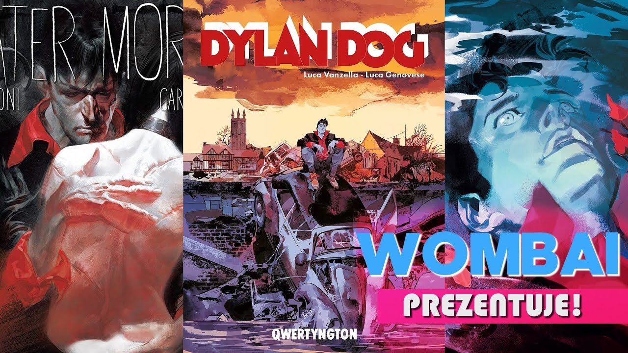 Dylan Dog "Qwertyngton", "Czarne jezioro", "Mater Morbi" (Tore) - recenzja komiksów.