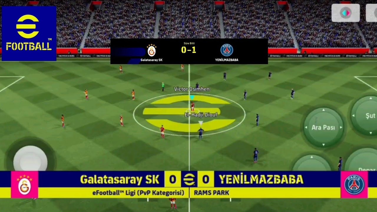 EFOOTBALL GAMEPLAY MOBİLE ⚽️⚽️ ( FUTBOL OYUNU  ) 