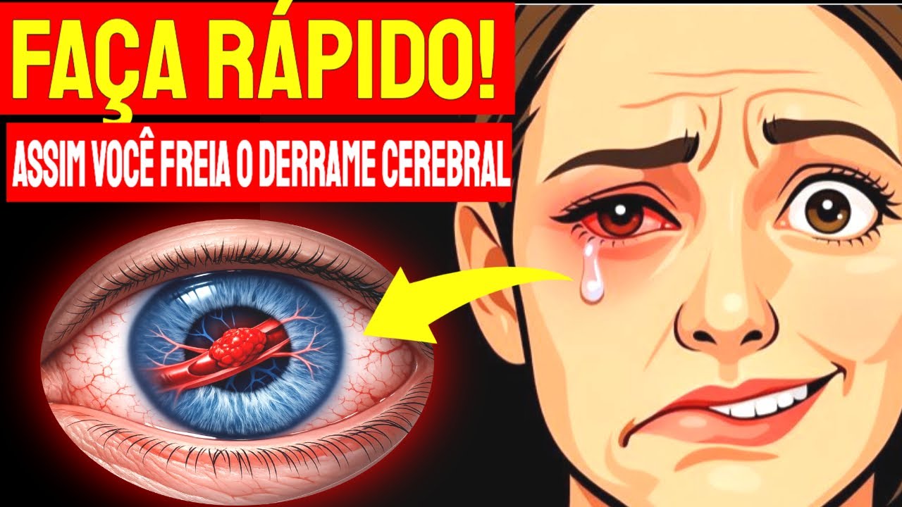 DERRAME CEREBRAL: Como SALVAR seu CÉREBRO em 4 HORAS (Faça isso)