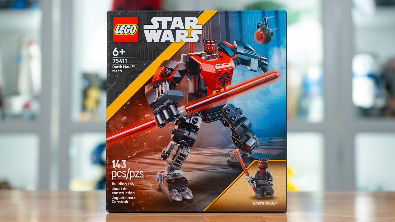 LEGO Star Wars 75411 DARTH MAUL MECH Review! (2025)