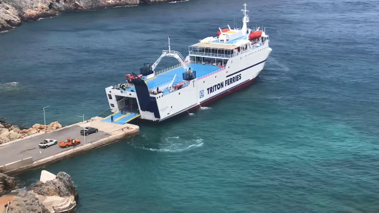 Άφιξη Πορφυρουσα στα Αντικυθηρα