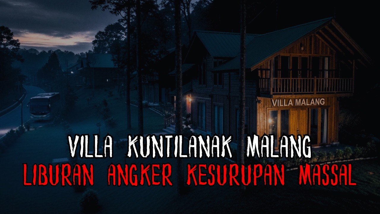 MENGEJUTKAN !! VILLA MEWAH JADI LOKASI KESURUPAN MASSAL SATU ROMBONGAN DI TEROR ARWAH KUNTILANAK