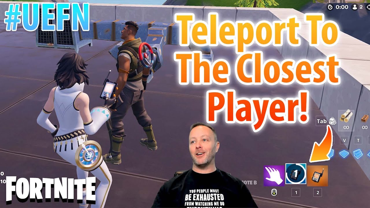 Use VERSE To Teleport To The Closest Player With Remote