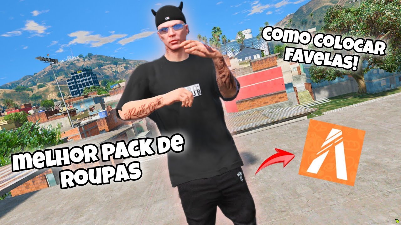 COMO COLOCAR O MELHOR PACK DE ROUPA NA SUA BASE NO FIVEM! (BONUS ENSINANDO A COLOCAR FAVELAS/CASAS)