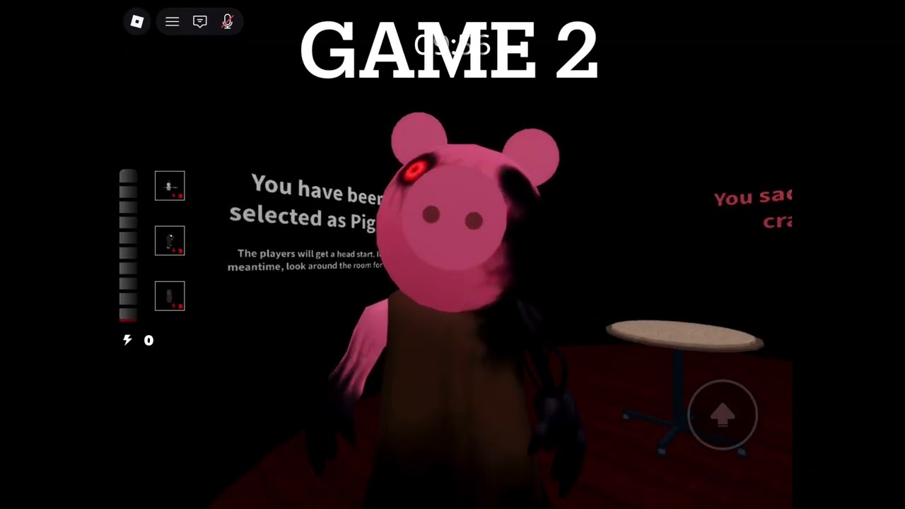 Distorted piggy gameplay #46 in Roblox piggy! 