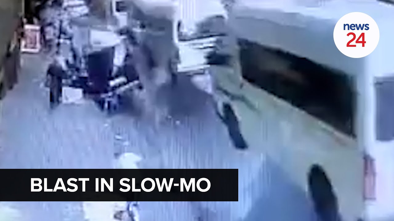 WATCH | In slow motion: A closer look at the exact moment of the Joburg explosion