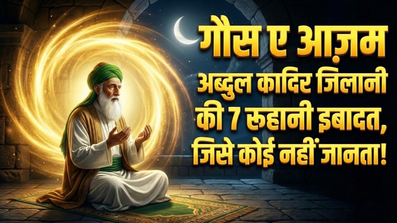 Gous e Azam ki Ruhani Ibadat aur Hairat Angeez Karamat | Hazrat Abdul Qadir Gilani | #GouseAzam