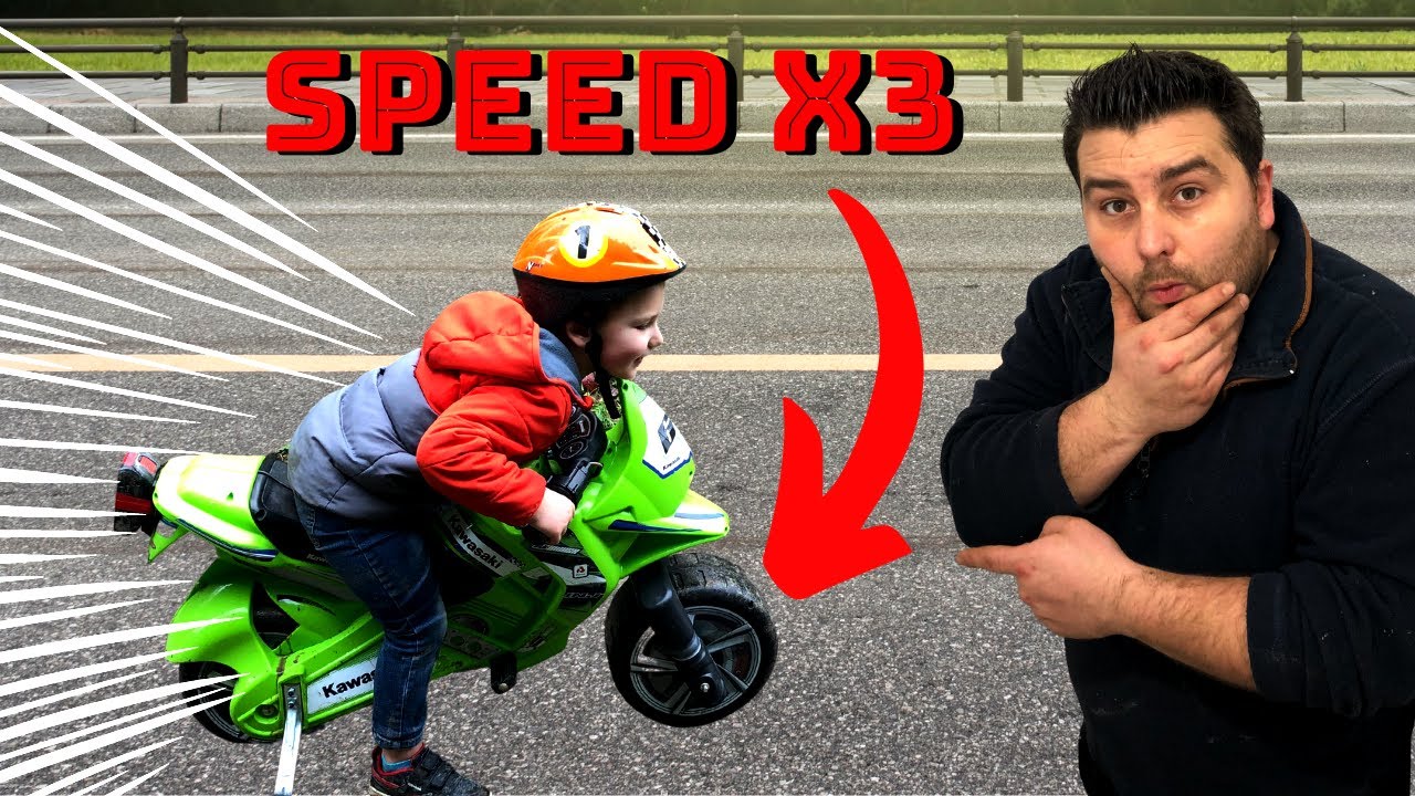 Как разгонять детские электромобили