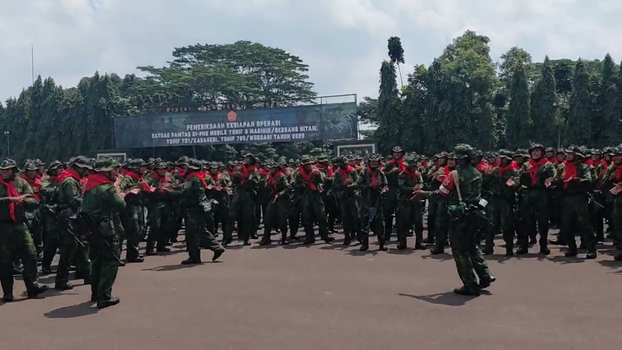IYELIEL  Bataliyon Kabaresi berangkat tugas 
